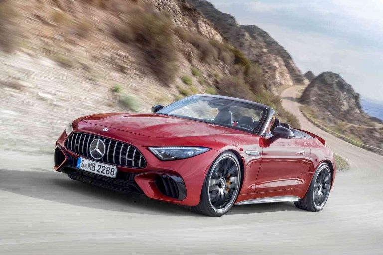 New Mercedes SL65 AMG enters production