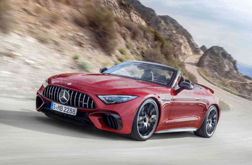 Mercedes’ new SL is beautiful to look at, but pricey